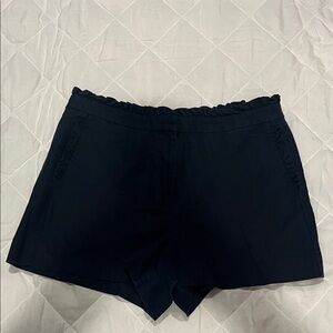 J. Crew Women's Navy  High Waist Shorts